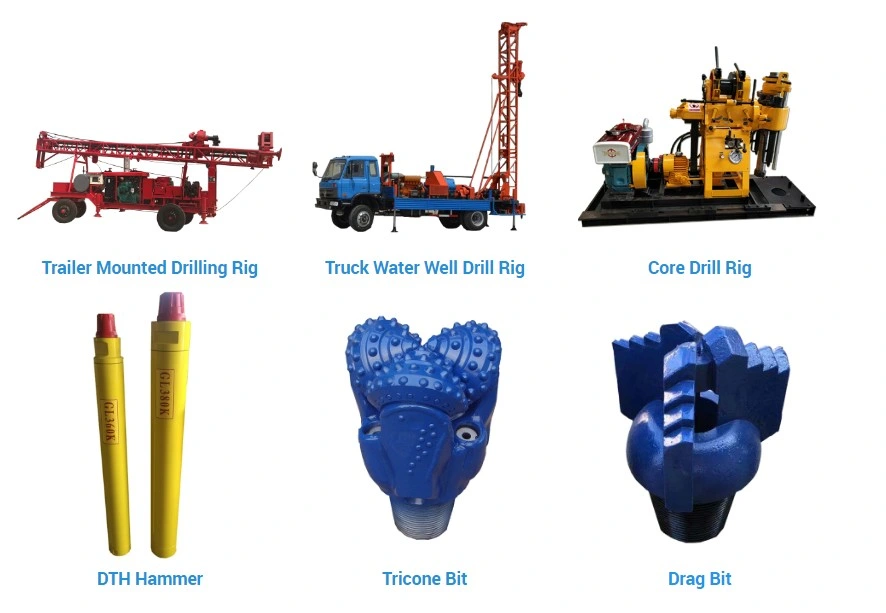 Glf500 RC Air Drill/Drilling Rig for Water Well Drilling