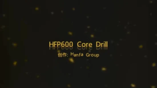 HFP1000 油圧発破採掘用ポータブル油圧掘削掘削リグ、ロックコアサンプリング掘削リグ